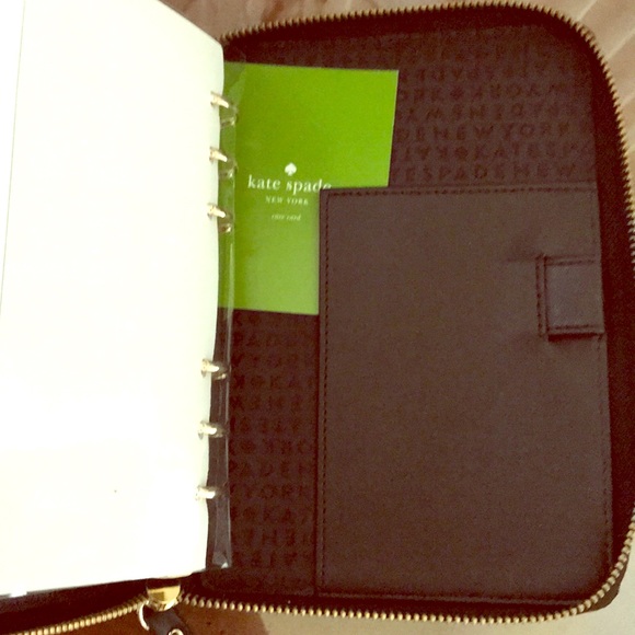 KATE SPADE Leather PLANNER 2019 W/ INSERTS - Picture 8 of 8